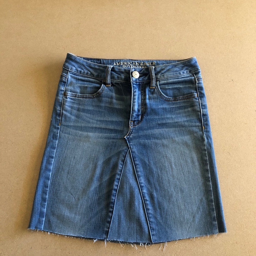 Cute Denim Skirt // upcycled
